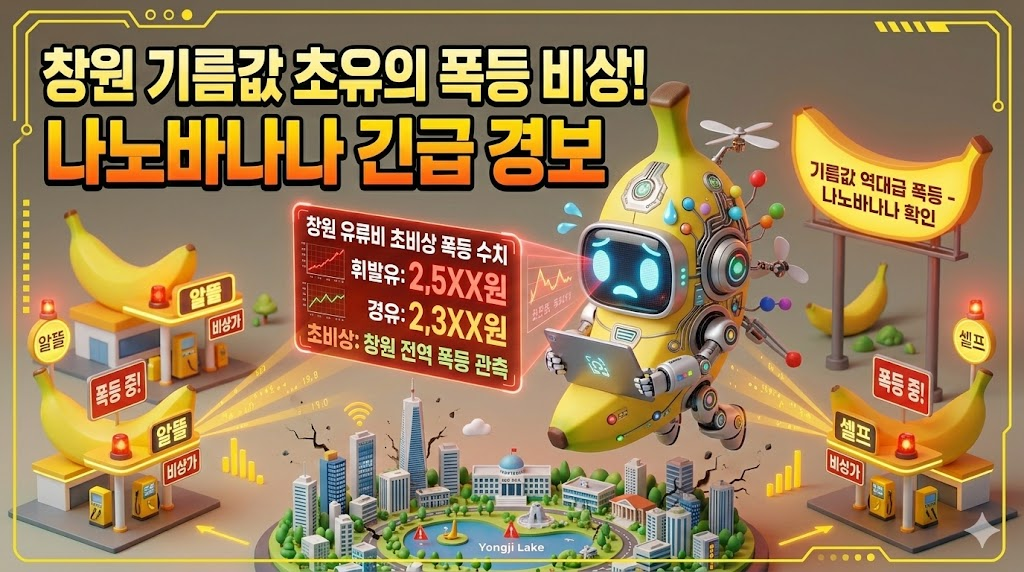 창원 주유소 가격 비교 & 기름값 싼 곳 TOP3(휘발유, 경유)