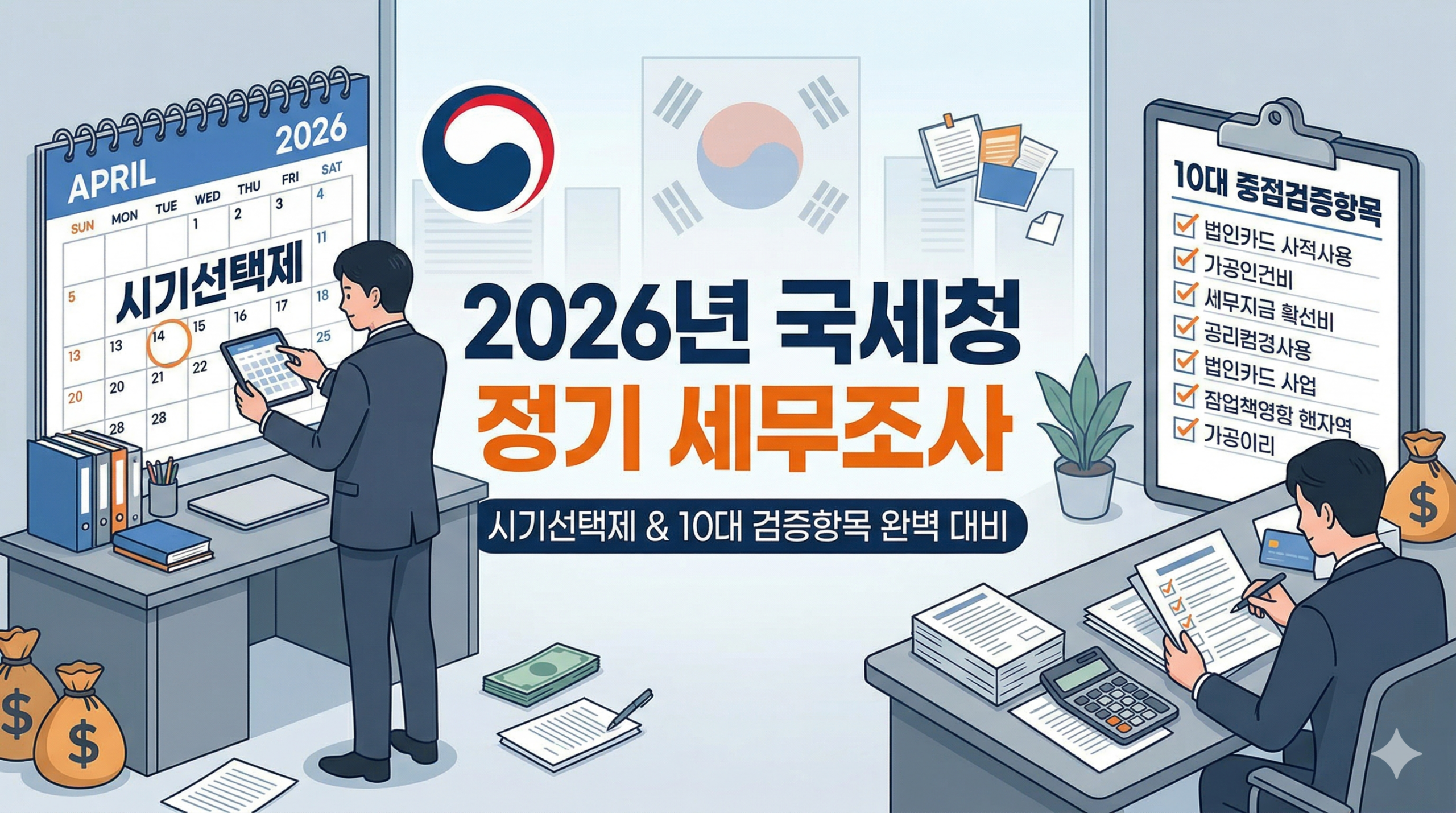 세무조사도 골라서 받는다? 모르면 손해 보는 세무조사 시기선택제 대상 확인법