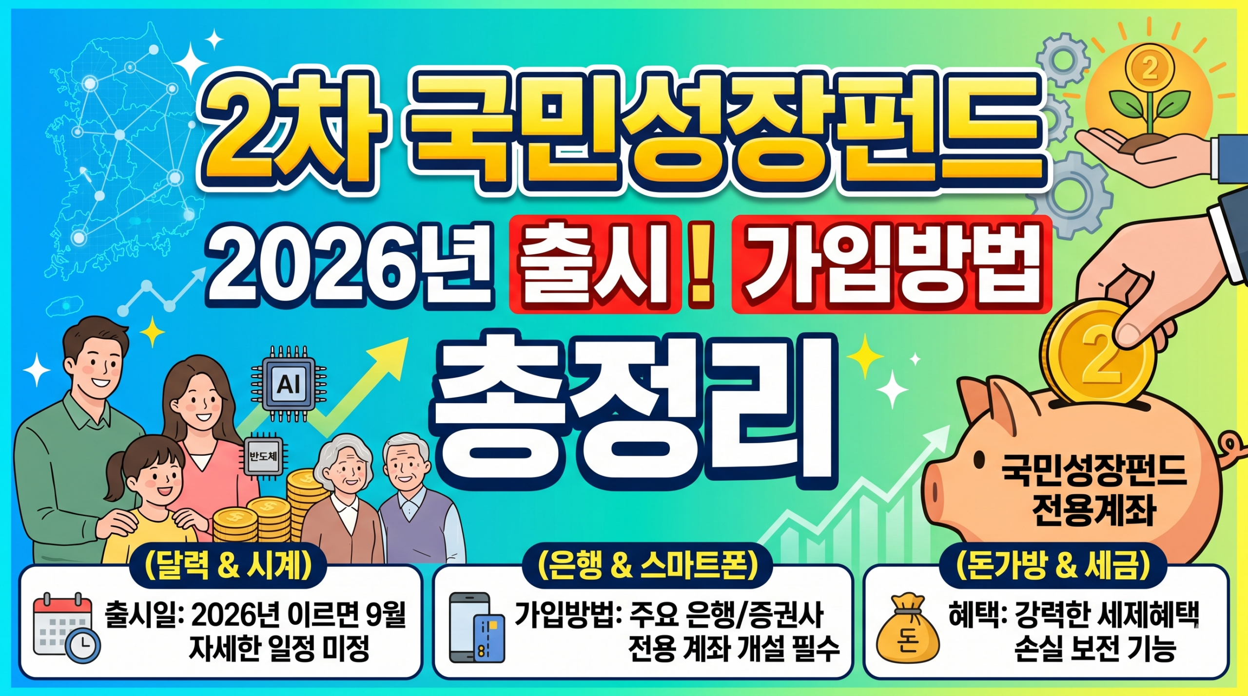 2차 국민성장펀드 출시일 가입방법 2026년 총정리