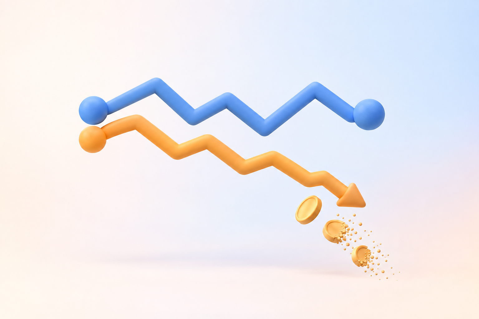 단일종목 레버리지 ETF 음의 복리효과 위험 관련 이미지